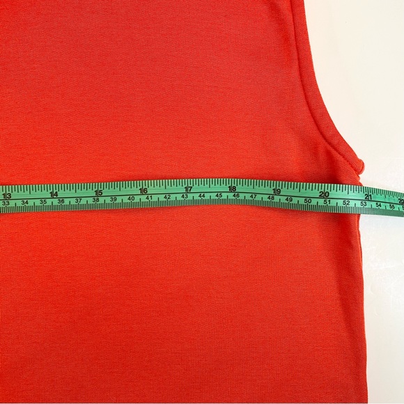Lou & Gray Red Sleeveless Crop Top Size Large Super Soft - Picture 4 of 5